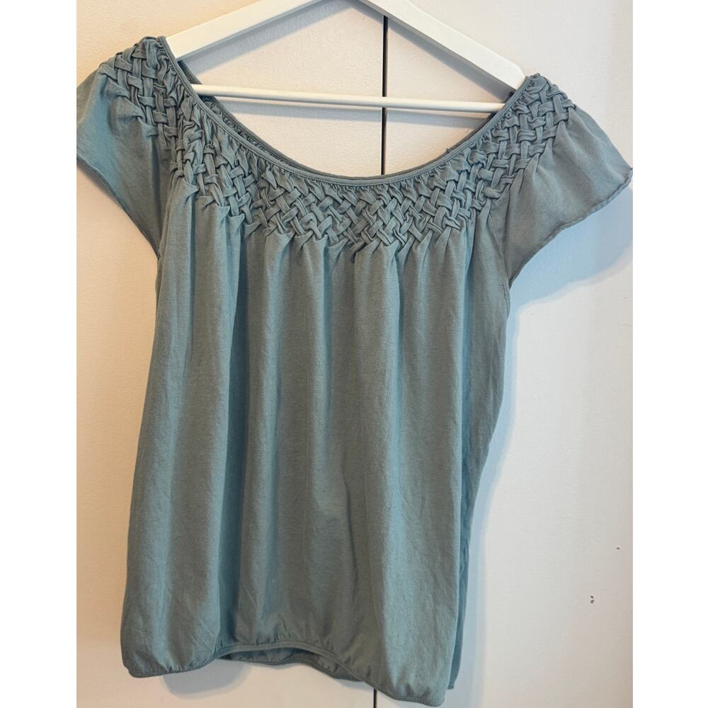 Ann Taylor Loft Women’s Sage Green Blouse Size M